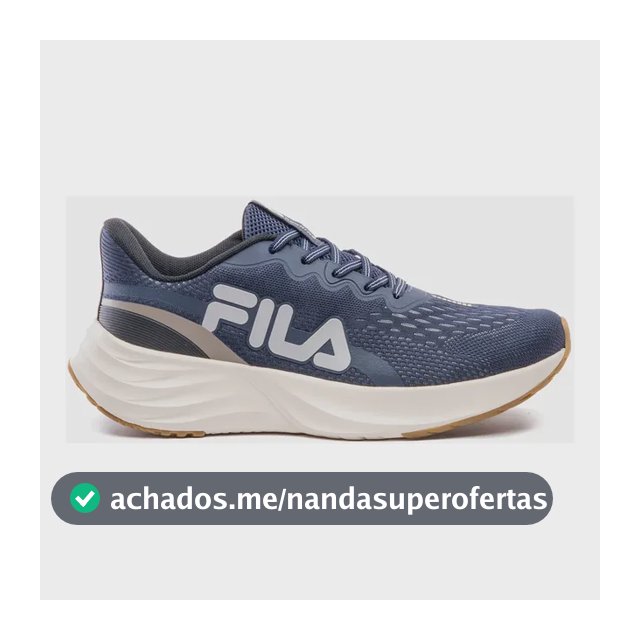 Tênis Fila Masculino Racer Comet 2 Esportivo Corrida Treino
