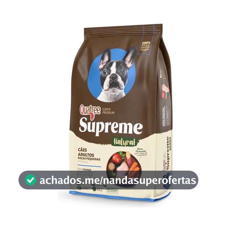Granvita Quatree Super Premium Supreme Cão Adulto Raças Pequenas Seca