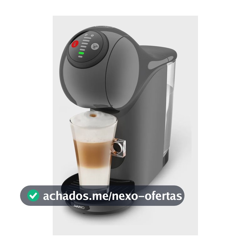 Cafeteira Nescafé Dolce Gusto Genio S Basic Grafite 110v