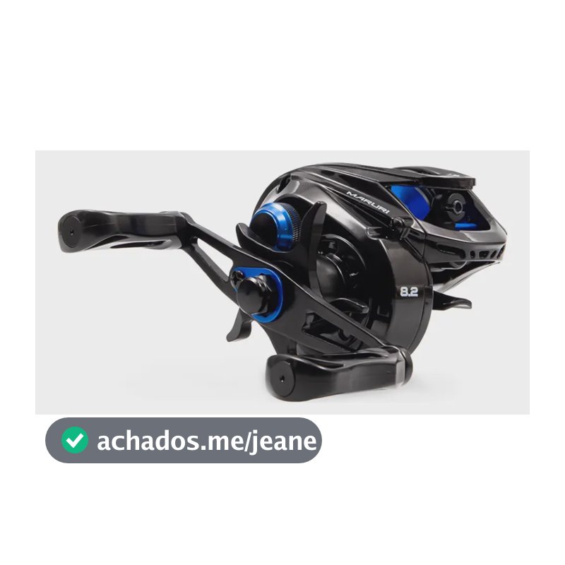 Carretilha Maruri Rexton Baixo Para Pesca Com Manivela Esquerda