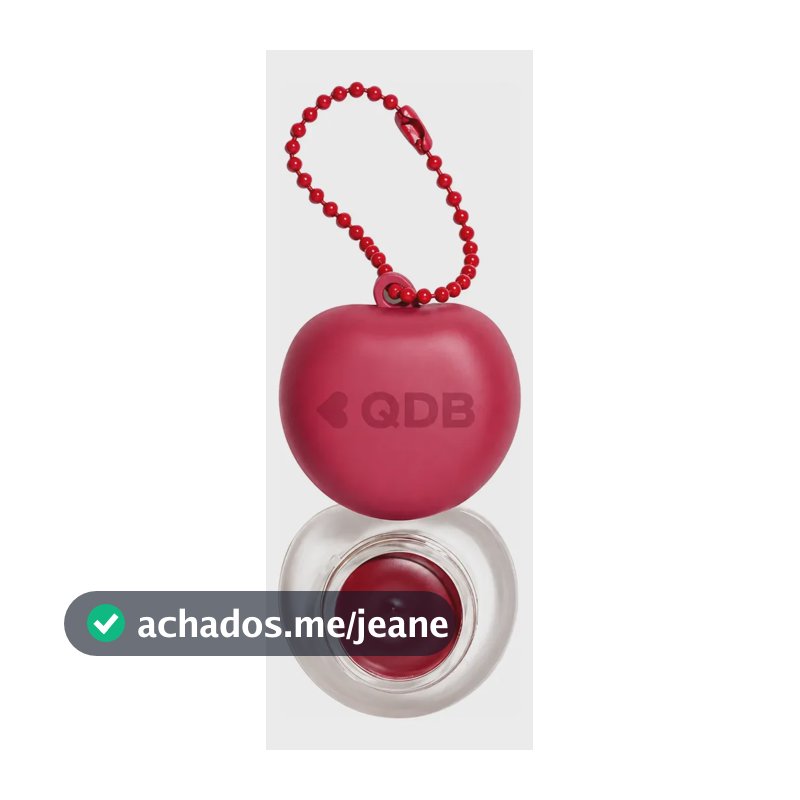 Batom E Blush Multifuncional Quem Disse,berenice? Mochi Blur Vermelho Goji Berry