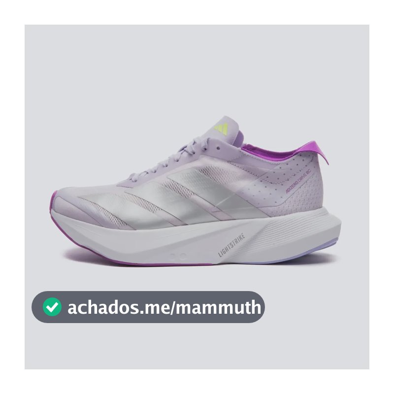 Tênis Feminino Adizero Drive Rc adidas Violeta Liso 37 Br