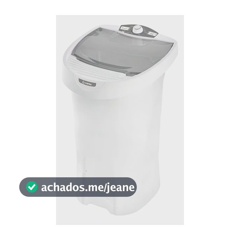 Wanke Lis máquina de lavar semi-automática até 4kg cor branco