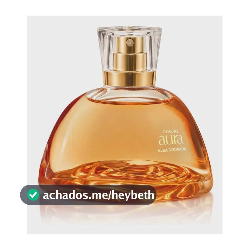 Perfume Aura Alba Dourada Eau De Parfum Natura 75ml