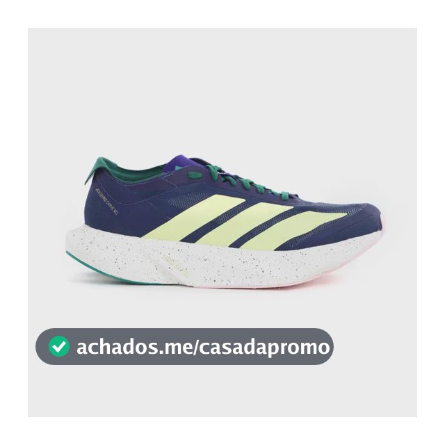 Tênis adidas Adizero Drive Rc Corrida Leve Energy Rods Azul Azul 40 Br