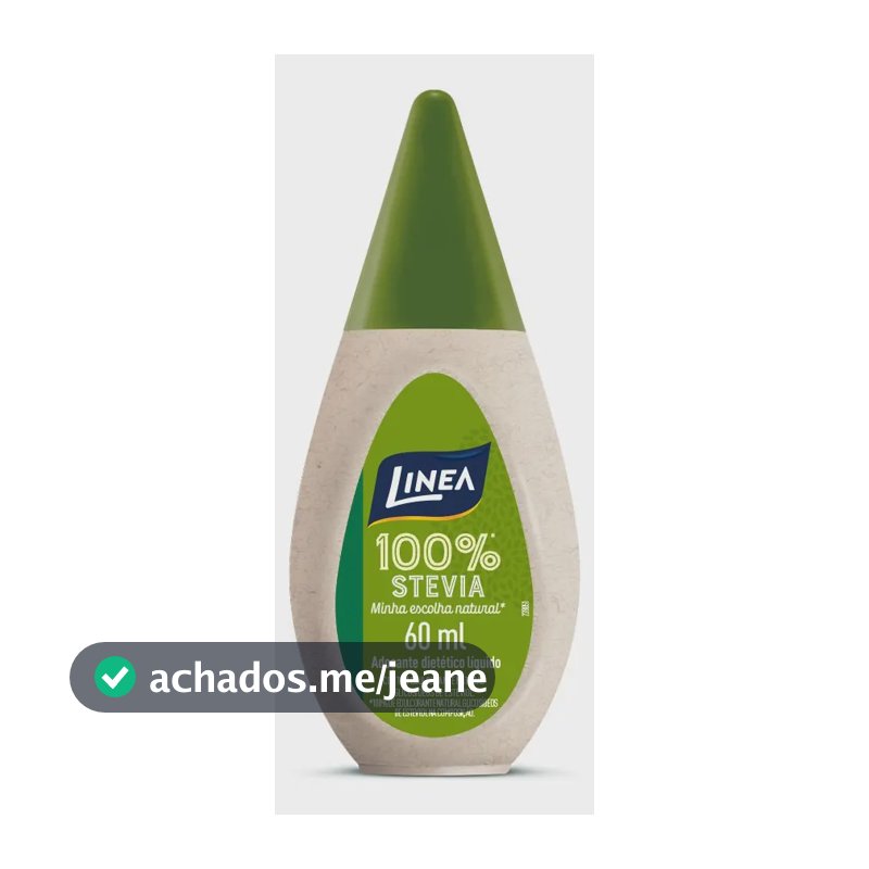 Adoçante Stevia Líquido Linea De 60ml