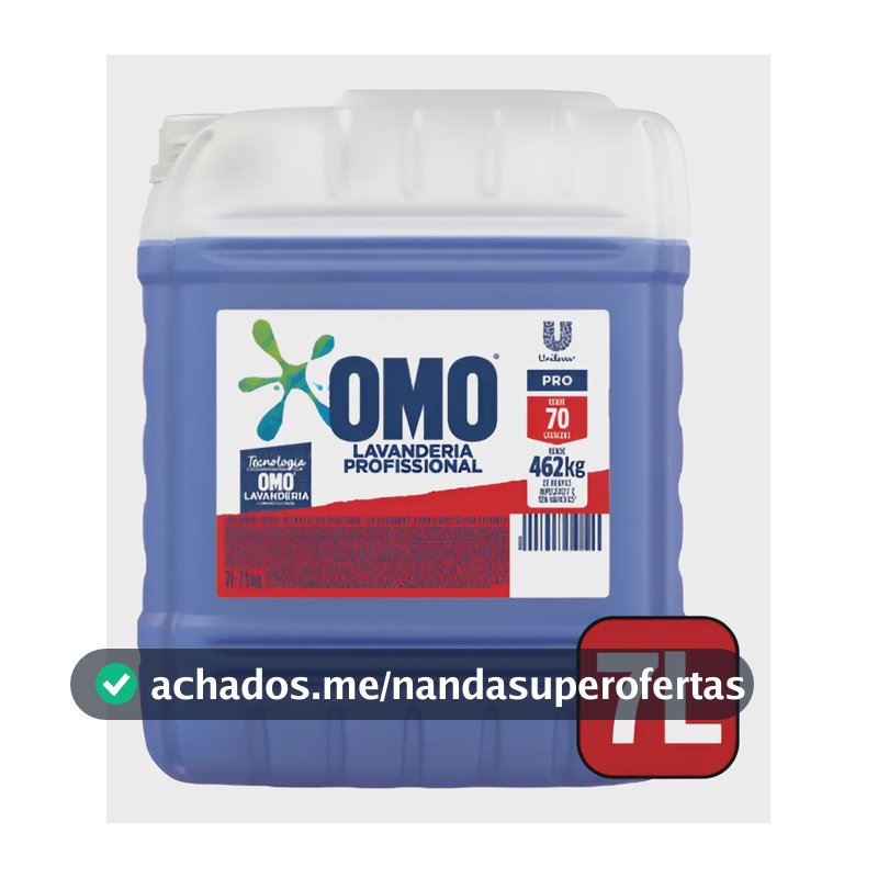 Sabão Líquido OMO Lavagem Perfeita 7L Lava Roupas