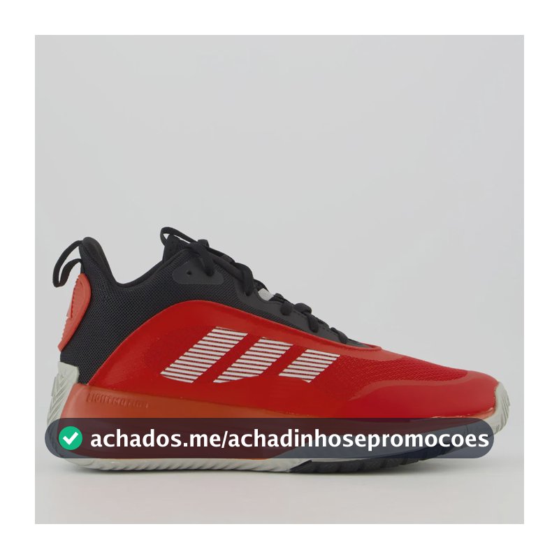 Tênis adidas Ownthegame 3.0 Vermelho Vermelho - 42 Br
