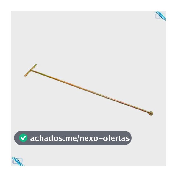 Chave Canhão 10mm Longa 62cm Aço METALÚRGICA VR