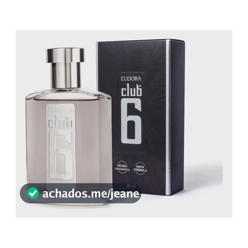 Eudora Club 6 Desodorante Colônia 95ml
