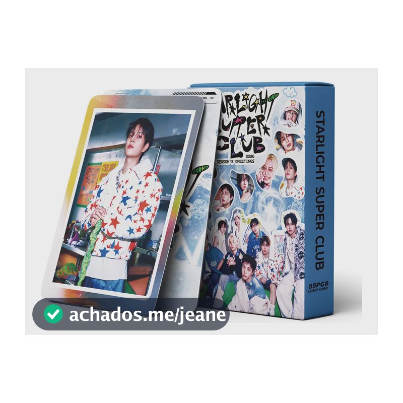 Photocard Kpop Stray Kids C/ 55 Fotos Fotocard / Lomo Card 2026 Seasons Greetings - Starlight Super Club