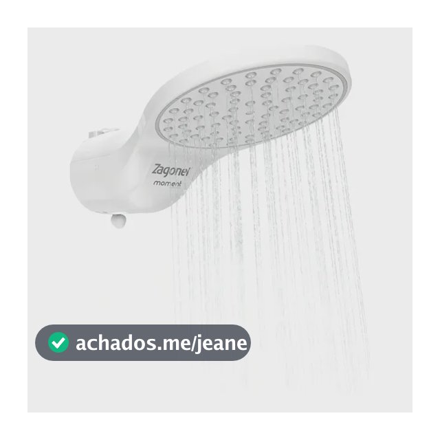 Ducha Moment 4 Temperaturas 6800w Branco Econômico De Parede
