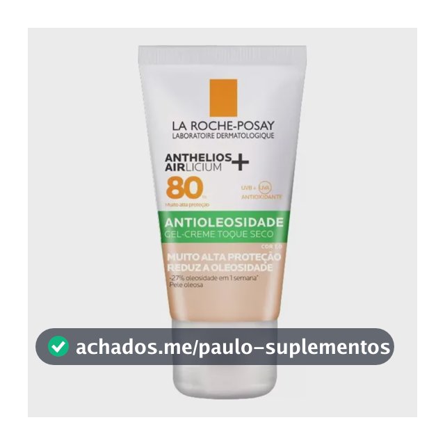 Protetor Solar Fps80 Anthelios Cor 1.0 40g La Roche-posay