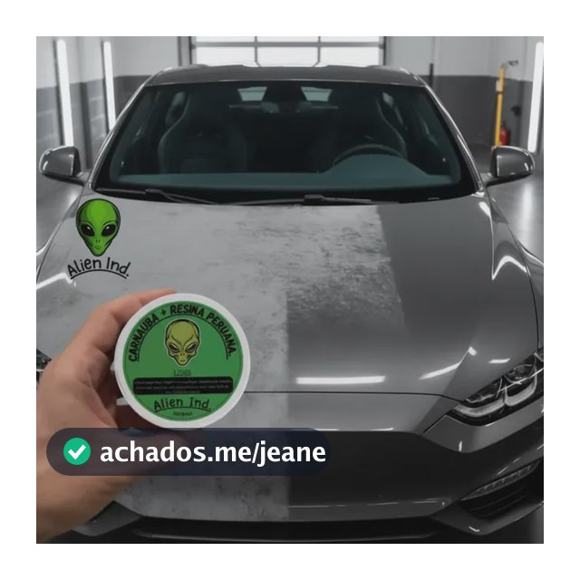 Cera Espelhamento Cerâmico Tira Riscos Repele Água Alien Ind