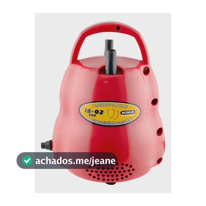 Inflador De Balões Ib-02 Pop 2 Bicos Profissional Bonus