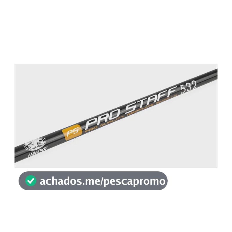 Vara Carretilha Albatroz Fishing Pro Staff C602 1.80 20lb Preto