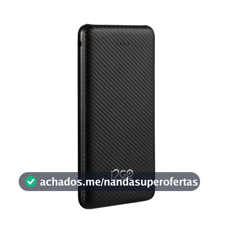 Power Bank I2go Plus 10000mAh Usb-c Preto