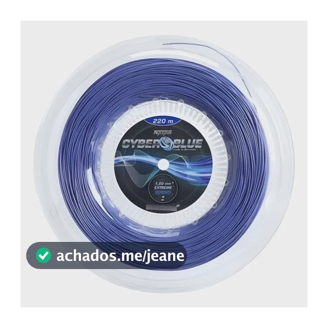 Corda Topspin Cyber Blue  1.20 - 1.25mm / Rolo Com 220m