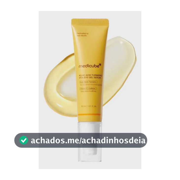 Medicube Sérum Gel Iluminador Olhos Ácido Kójico Cúrcuma Todo Tipo De Pele Dia/noite