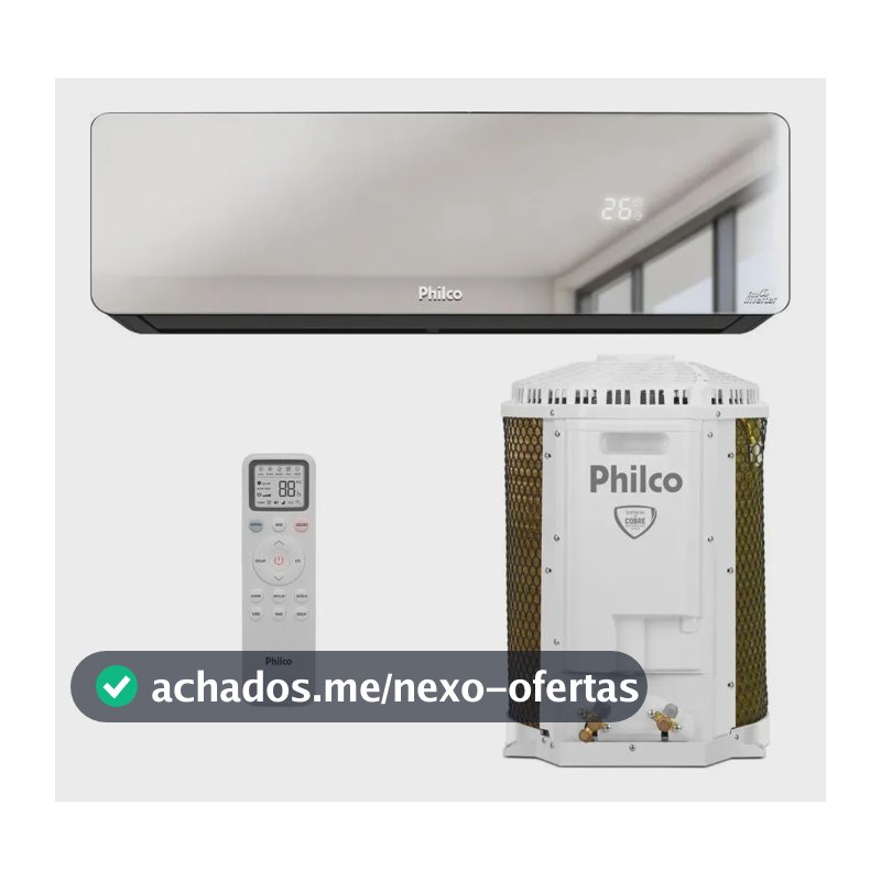 Ar Condicionado Inverter Philco Pac12qg 12000 Btus Qf Blanco