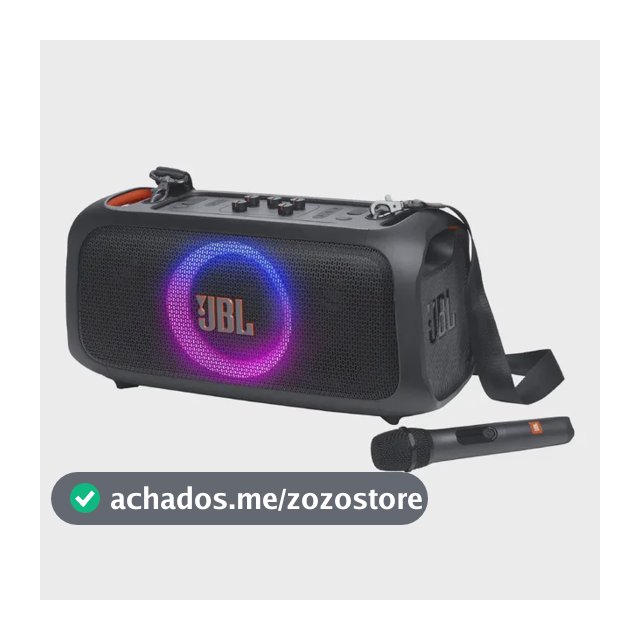 Caixa De Som Bluetooth Jbl Partybox On-the-go Essential