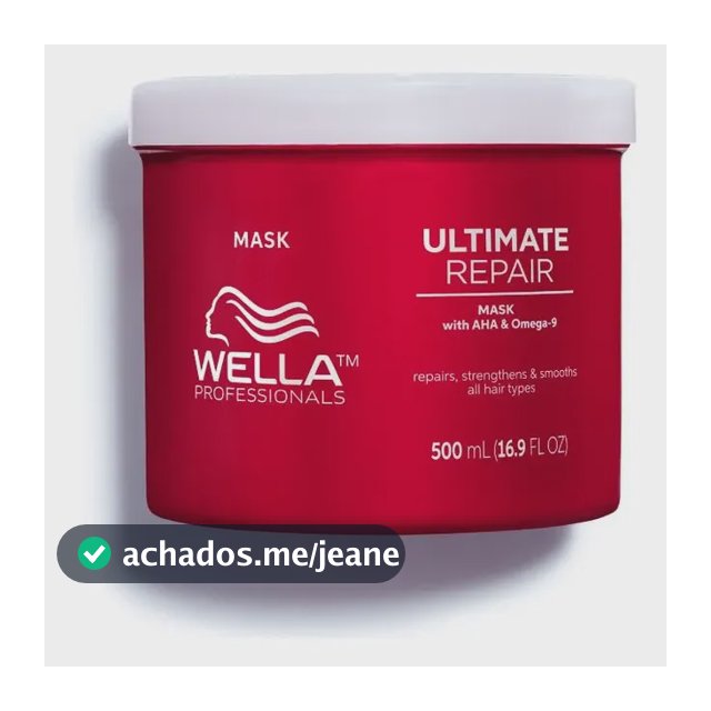 Máscara Wella Ultimate Repair 500ml