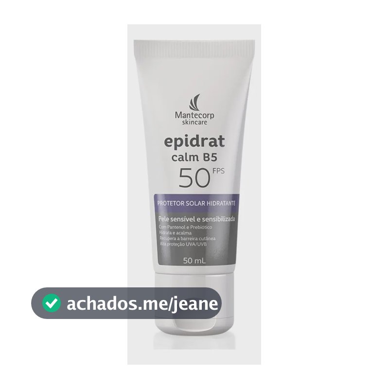 Hidratante Epidrat Calm B5 Fps 50 50ml