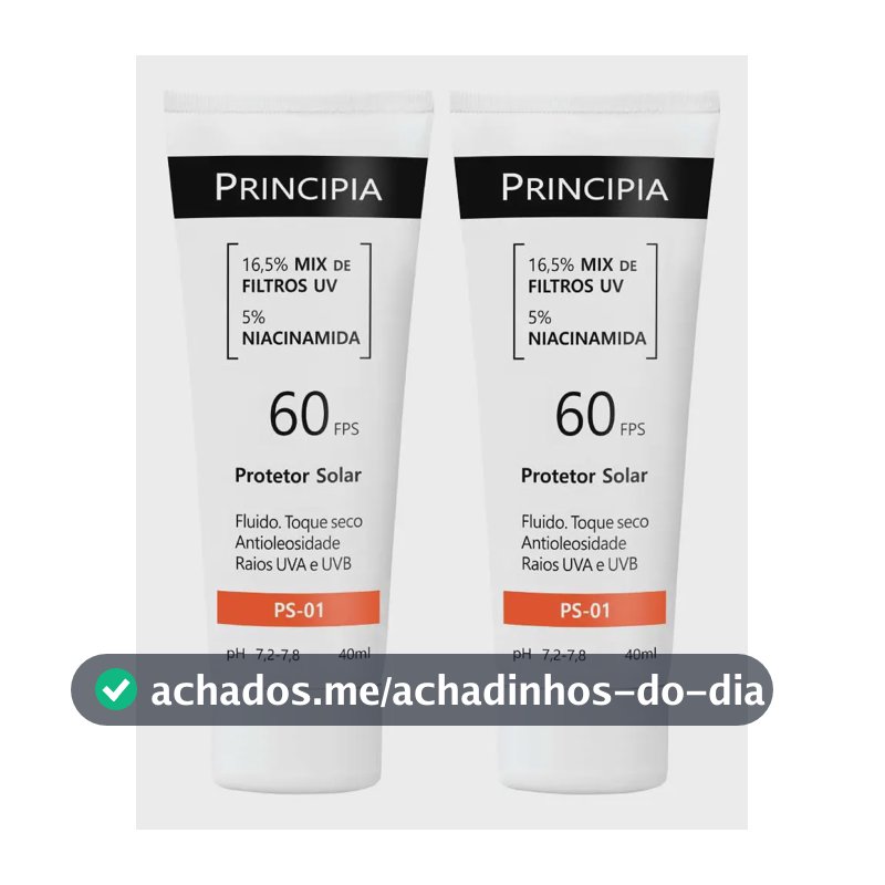 Principia Kit Protetor Solar Facial Ps-01 Fps60