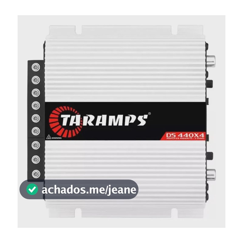 Modulo Taramps Ds440x4 Digital 440w 2 Ohms Amplificador 440 Rms 4 Canais Ds 440watts Estereo