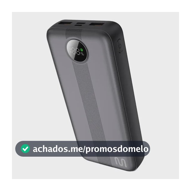 Carregador Portátil Powerbank Display 20000mah Multi - Cb176