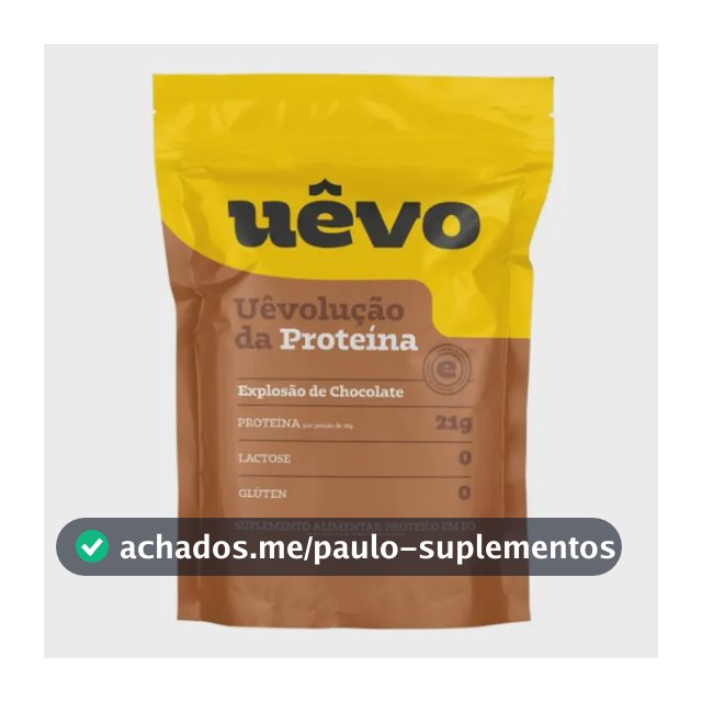Proteina Ovo Uevo Chocolate 1kg - Uevo Chocolate