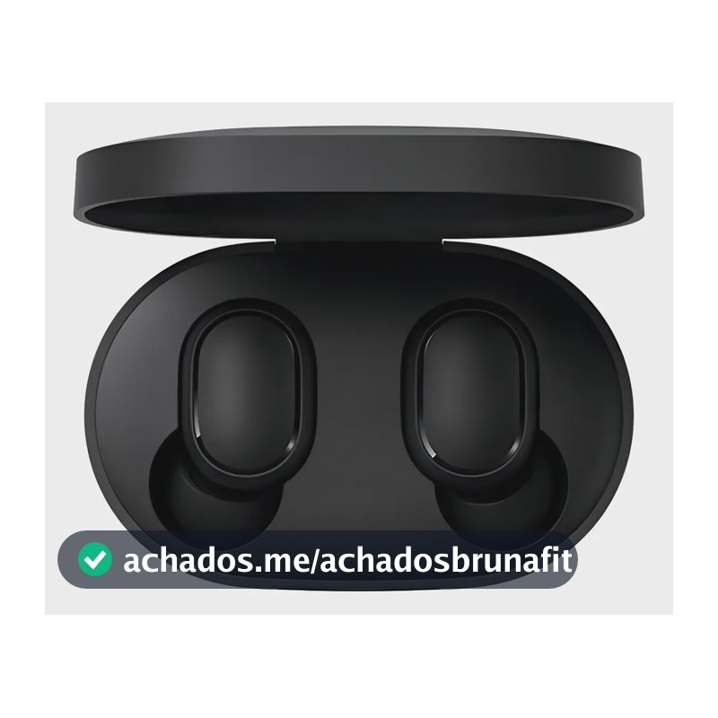 Fone De Ouvido Bluetooth Xiaomi Redmi Airdots Cor Preto