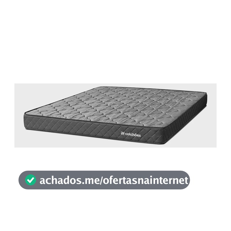 Colchão King Ortopédico Espuma D45 Extra Firme 17x193x203cm BF Colchões