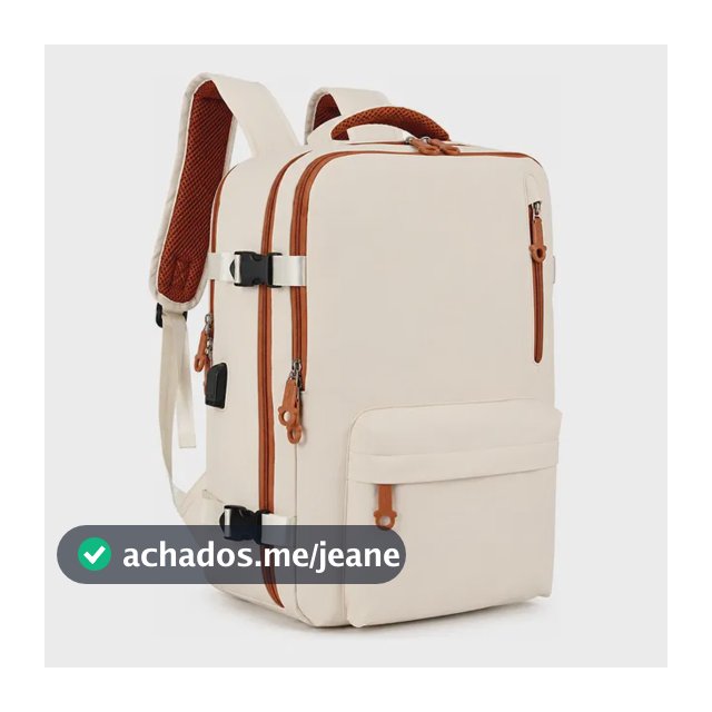 Mochila Travel Dream Bolsa Viral Mala De Viagem Reforçada