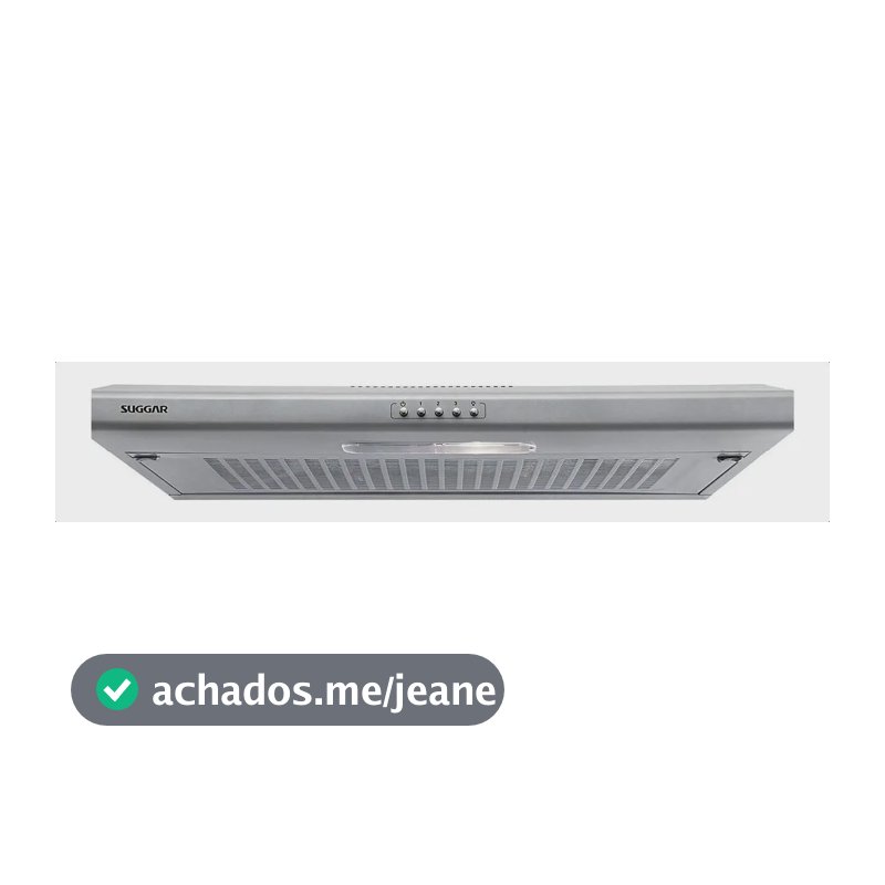 Depurador De Ar Slim 60 Cm C/ Manta Prata Di602Pr Suggar