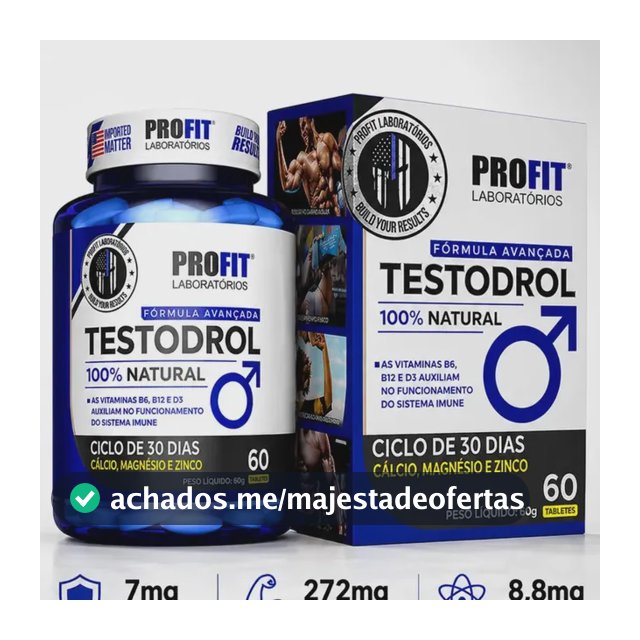 Suplemento em tabletes Profit Pré Hormonal Pote 60 Tabletes Sem sabor de 60 un