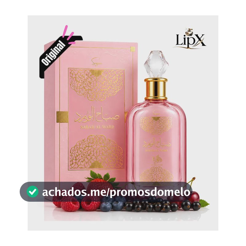 Perfume Árabe Sabah Al Ward Sugar Feminino 100ml