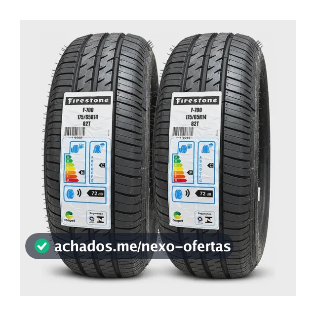 Kit 2 Pneus Firestone F700 175/65R14 82T aro 14