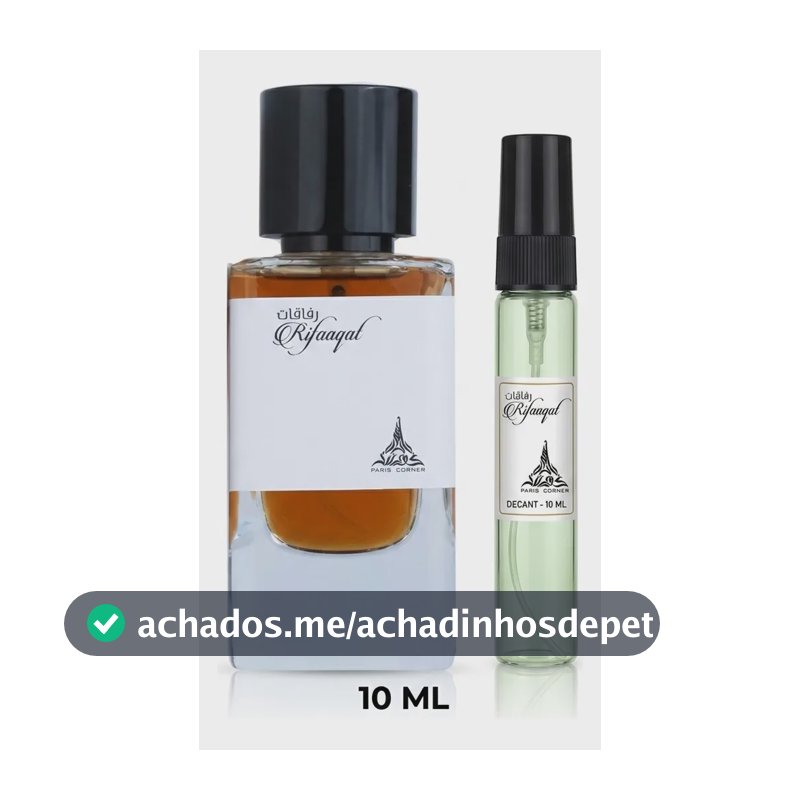 Decant Perfume Paris Corner Rifaaqat Eau De Parfum - 10ml