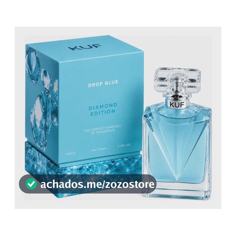 Perfume Feminino Kuf Drop Blue Diamond 100ml Importado