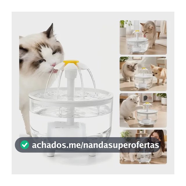 Bebedouro Fonte Automática MIW Para Gatos Cães Pet 1,5 Litros Com Filtro Purificador Silenciosa USB Dispensador Chafariz De Água Higiênico