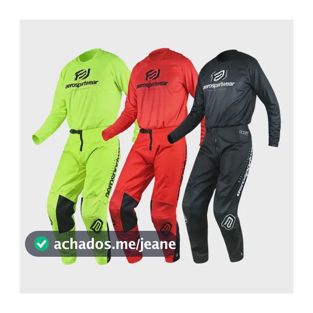 Conjunto Motocross Calça E Camisa Asw Image Minimal 2025 Mx