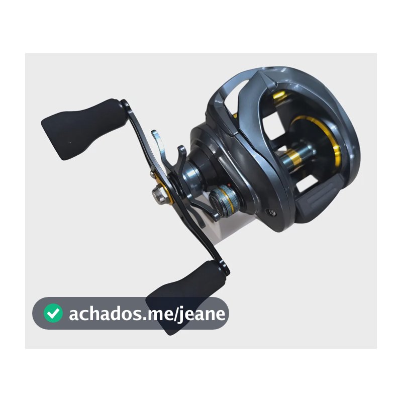 Carretilha Cw Xp300 Big Game Freio 15kg 245g Cor Cinza-escuro Lado da manivela Esquerdo