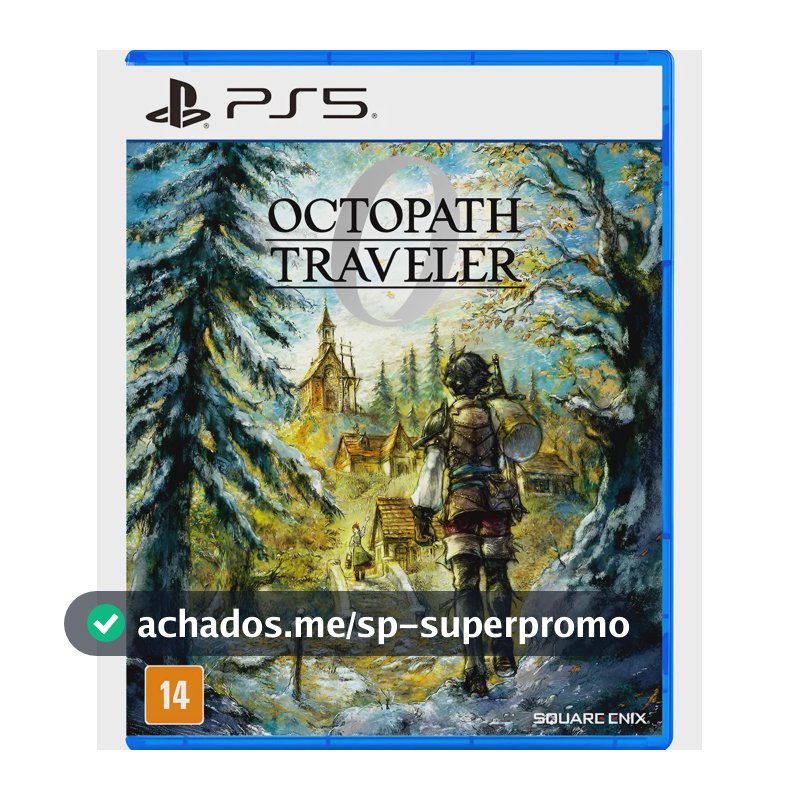 Octopath Traveler 0 Ps5 Mídia Física