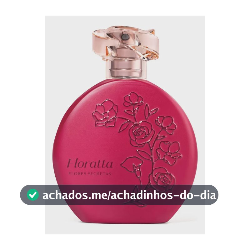 O Boticário Floratta Flores Secretas Desodorante Colônia 75ml