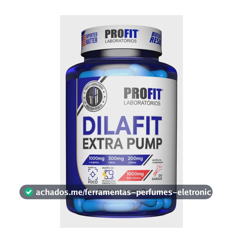 DilaFit Extra Pump 78g ProFit Laboratórios 120 CAPS