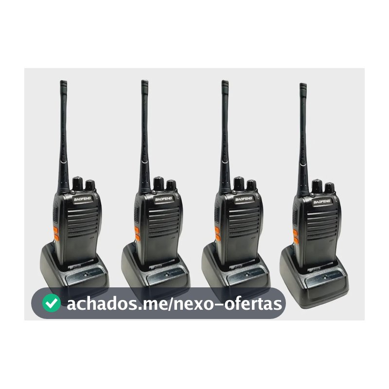 4 Radio Baofeng 777s Comuncador 16 Ch 12km Ht