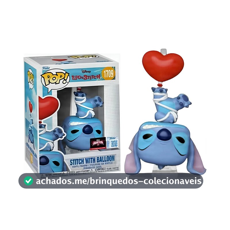 Pop! Funko Stitch Com Balões #1709 | Disney Lilo & Stitch