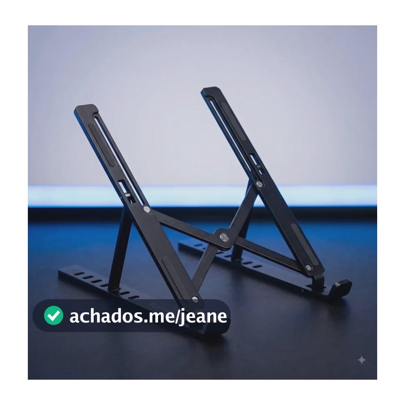 Suporte Ajustável para Notebook de 15.6 polegadas, Ergonômico e Portátil com 7 Posições