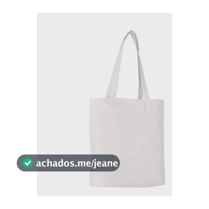 20 Bolsas Ecobag Medidas 33x37 Para Sublimação Cor Branco Branco